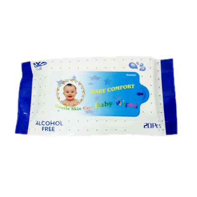 The prevention of red buttocks lock water 20 Baby Super soft breathable baby wipes newborn children baby wipes