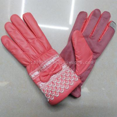 2015 New Ladies touch screen Winter Gloves winter warming gloves