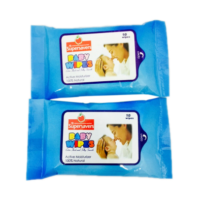 The supply of high-quality baby care antibacterial wipes 10 piece baby wipes clean wet towel to prevent red ass