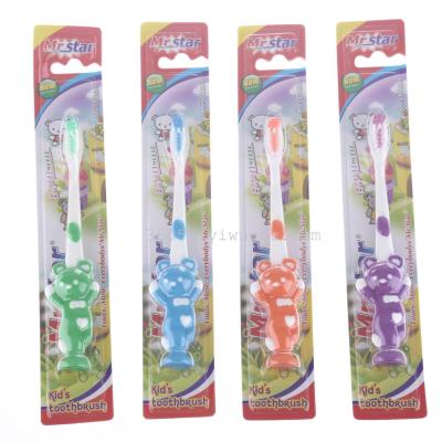 Foreign trade vertical children toothbrush 02C