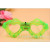 Factory Direct Sales Valentine's Day Small Gift Love Heart Flash Glasses Glowing Glasses Dance Mask