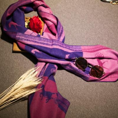 Rotterdam Holland customer custom printed silk and winter scarves silk scarves