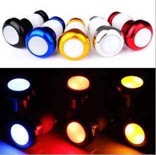 Ultra light aluminum alloy bicycle hand lamps to light the lamp in front of the lamp, the lamp is optional