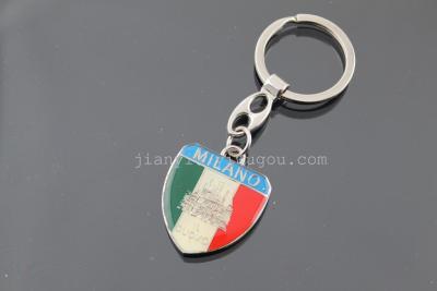Italy key buckle tourist souvenir metal key buckle