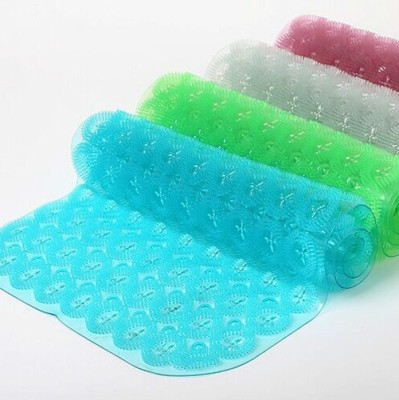 Scrubbing Brush Non-Slip Mat Bathroom Non-Slip Mat Bathroom Mat Massage PVC Non-Slip Mat Carpet