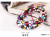 Korean Ornament Beaded Colorful Beads Hair Band Korean Rubber Band Hair Rope Head Flowers Hair Rope Hairware Lady