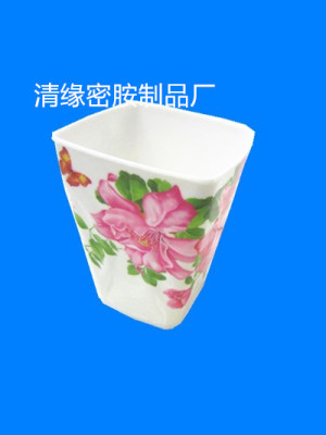 3.3 square inch melamine imitation ceramic plastic cup with exquisite inventory grade