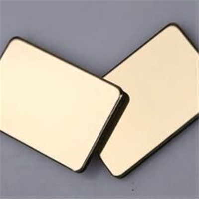 Jinxiang 4MM mirror aluminum composite panel for interior wall,exposed wall,face decoration,marking plate,showcase