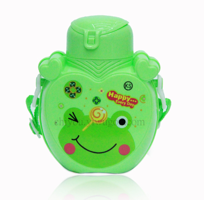 Fashion children bottle creative cartoon frog children kettle  CY-KS61