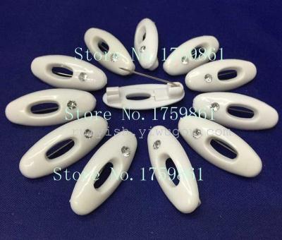 1 Diamond White Scarf Buckle, Black/White Scarf Buckle, Color Scarf Buckle, Plastic Pin, Plastic Buckle!