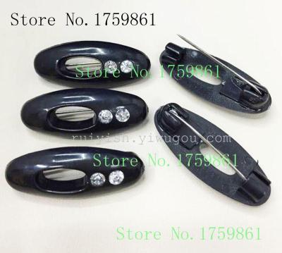 2 PCs Scarf Buckle, Black/White Scarf Buckle, Color Scarf Buckle, Plastic Pin, Plastic Buckle!