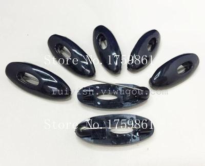 Oval Scarf Buckle, Black/White Scarf Buckle, Color Scarf Buckle, Plastic Pin, Plastic Buckle