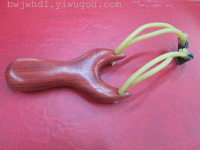 Wholesale, retail, high-end outdoor toys slingshot slingshot horn red pear