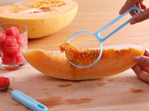 Easy-to-Clean Peeler Fruit Digging Plastic Papaya Planer 2-Piece Set