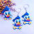 Donald Duck cartoon mixed Fashion Pendant soft PVC Keychain