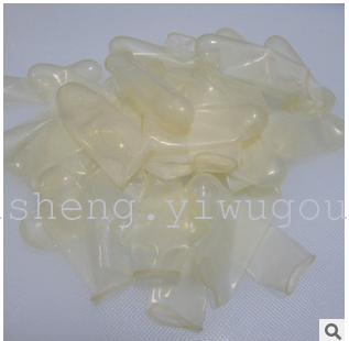 White import transparent latex finger sets of anti - static non - powder dust protection 500 grams of finger