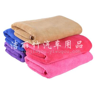 Sanding superfine fiber high density washing towel towel thickened water supplies wholesale