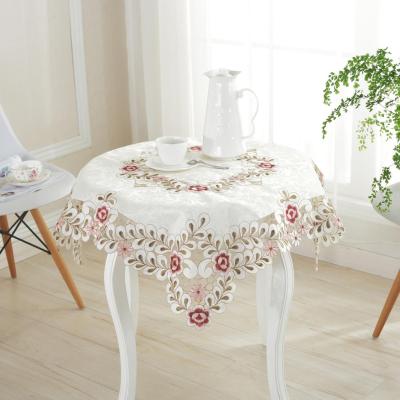[waves] European garden crafts Satin Embroidered Tablecloth tablecloths Custom Embroidered Tablecloth