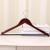 B level red  wood hanger pants clip  wood hanger antiskid clothes hanger