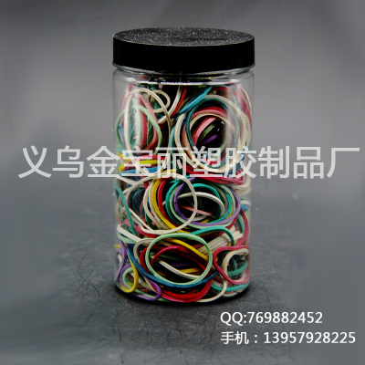 Colored natural rubber band