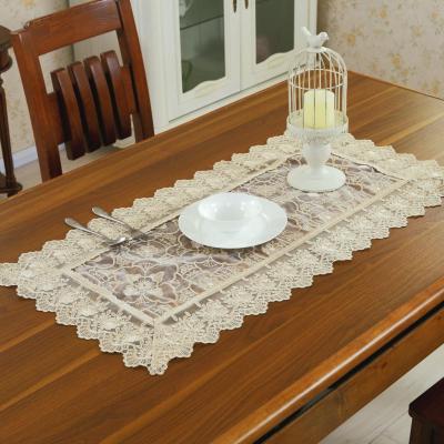 [waves] European high-grade embroidery crafts satin cloth napkins placemats gift table cloth tablecloth