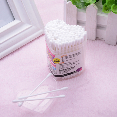 100 small love cotton swab, baby health cotton swab, double ended antibacterial cotton stick cotton bud