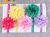 With 9 color CHIFFON FLOWER elastic headband foreign trade shop hot supply