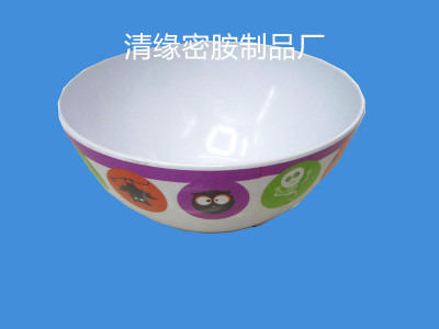 8 inch round melamine Imitation Ceramic salad bowl, beautiful and practical