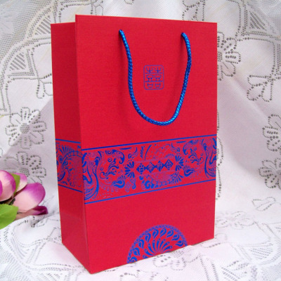 Handbag manufacturers spot wholesale custom \\\"golden phoenix\\\" series wedding high-grade festival gift bag