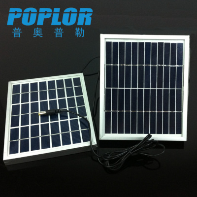 6W / single crystal silicon solar panel / LED lamp, continuous electrical charge / energy saving