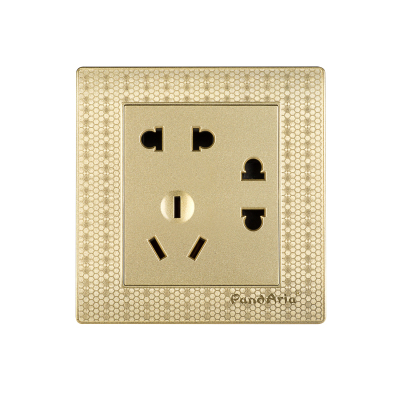 Seven switch socket, the switch
