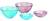 European-Style Creative Colored Crystal Glass Fruit Plate Set Dried Fruit Tray Fruit Plate Conference Gifts
