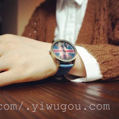 South Korea retro cowboy Jack Strap Watch Ladies Watch wholesale color mixing