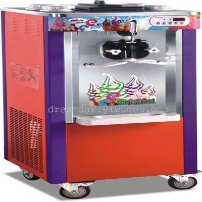 Single head stainless steel vertical four color jam ice cream machine