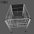 Iron spray high foot basket basket clothes rack shelf