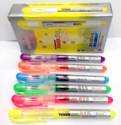 Straight Liquid Fluorescent Pen 815