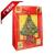 Santa Claus cross stitch effect pattern, environmental protection bag, PP gift bag