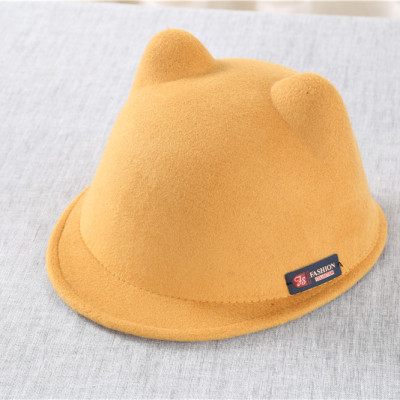 Cute ears with the subject of the children's equestrian Hat Baby Hat and winter warm wool hat