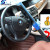 The automobile anti-theft lock the steering wheel single medium baseball card car lock 01-7A\598