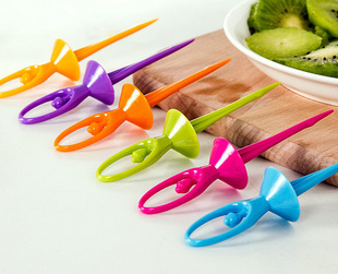 Hua Xianzi fruit fork environmentally friendly material to sign a ballet fruit fork
