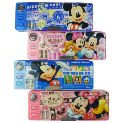 Disney stationery box wholesale children's cartoon pencil case of multi-function creative stationery box