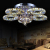 Modern Luxury Crystal Lamp Romantic and Cozy Bedroom Light Living Room Decorative Lamp