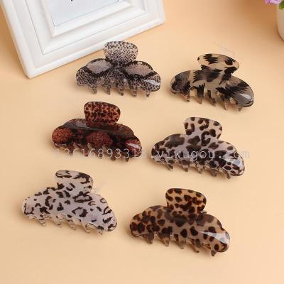 8 cm large acrylic stereo grip manufacturers selling Leopard