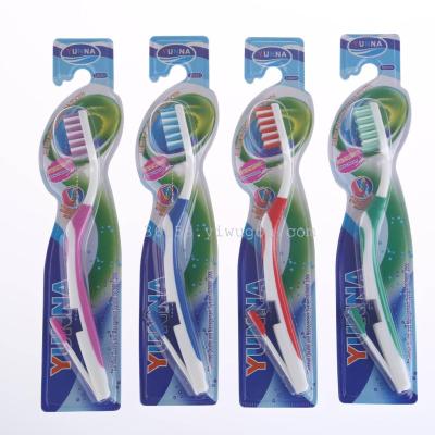 Teeth health guards 4 color foreign trade brush attached to the tongue