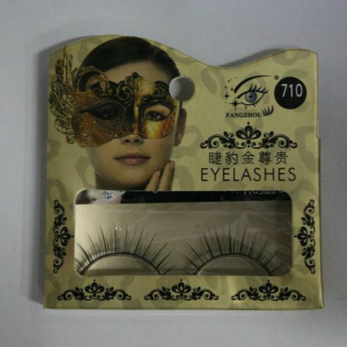 leopard gold noble model 710-712 false eyelashes
