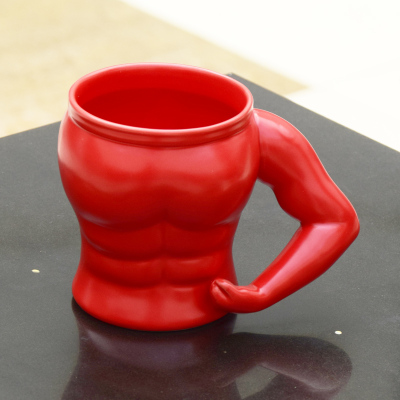 Creative new Menzerna cup ceramic cup cup muscle male god Coffee personality cup