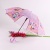 PVC straight automatic waterproof children's umbrella with whistle 