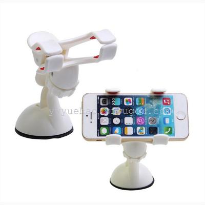 Double clip on mobile phone supports S011