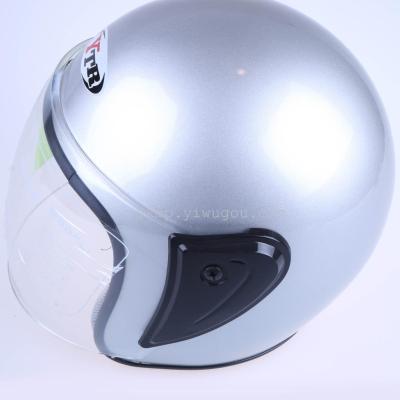 Electric motorcycle helmet helmet helmet high-grade half warm winter