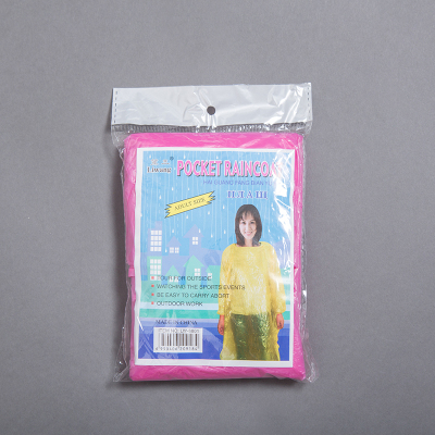 Yiwu Factory Direct Sales Wholesale Sales Disposable Raincoat 8801 Currently Available